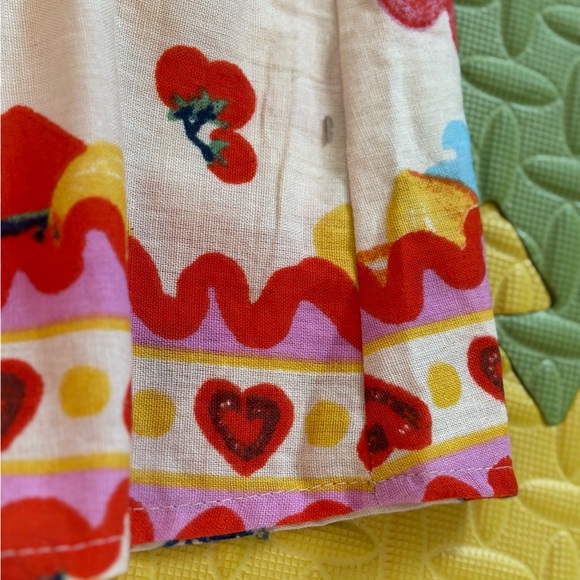 Colorful Patterned cotton skirt - Picture 4 of 8